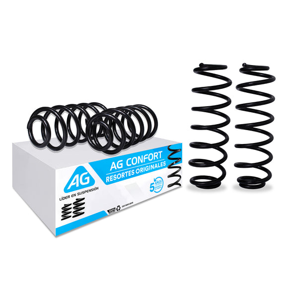 Resortes Originales AG Confort Volkswagen Jetta A4 Turbo Vr6 99-15 Kit 4 Piezas