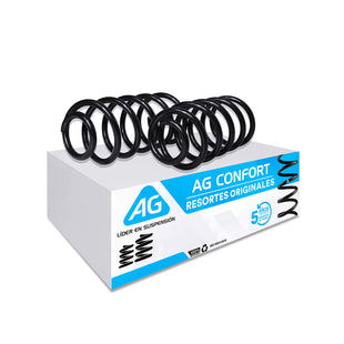 Resortes Originales AG Confort Volkswagen Jetta A4 Vr6 99-15 Par Delantero
