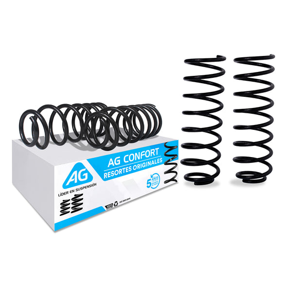 Resortes Originales Ag Confort Volkswagen Golf Jetta A3 Mex Aro Grande 92-99 Kit 4 Piezas