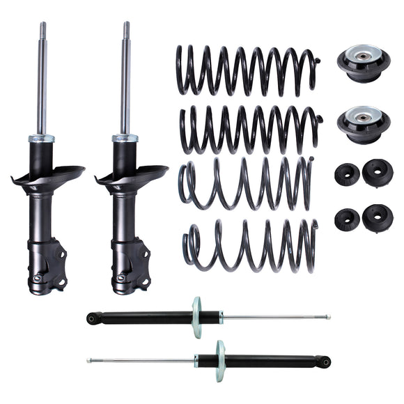 Amortiguadores Originales, Resortes y Bases AG Volkswagen Jetta A2 1987-1992 Delanteros y Traseros