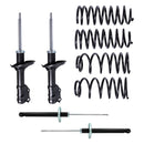 Resortes y Amortiguadores AG Volkswagen Golf A2 (México, Aro Grande) 1987-1992 Delanteros y Traseros-1