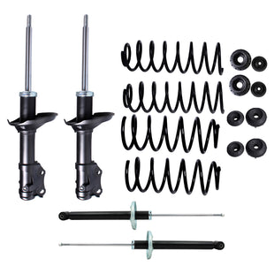 Amortiguadores Originales, Resortes y Bases AG Volkswagen Golf A3 (Alemán, Aro Chico) 1992-1998 Delanteros y Traseros