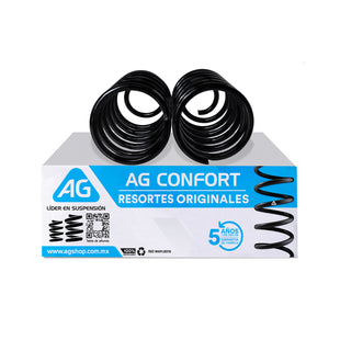 Resortes Ag Confort Volkswagen Golf, Jetta A3 (Aleman, Aro Ch) 1995-1999 Delantero