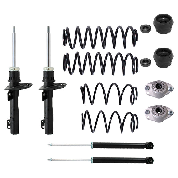 Kit Original Resortes, Amortiguadores y Bases Volkswagen Lupo 2003-2009 Kit 12 Piezas