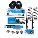 Kit Original Resortes, Amortiguadores y Bases Volkswagen CrossFox 2007-2009 12 piezas-1