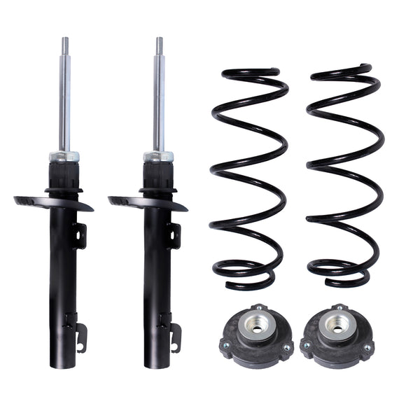 Kit Original Resortes, Amortiguadores y Bases Volkswagen CrossFox 2007-2009 Delantero
