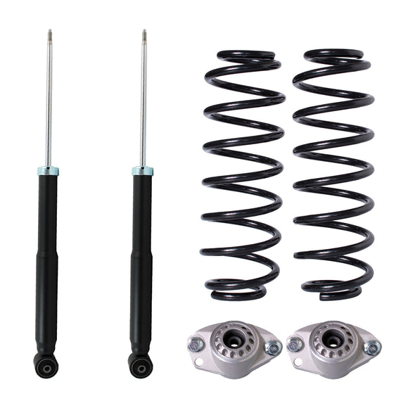 Kit Original Resortes, Amortiguadores y Bases Volkswagen CrossFox 2007-2009 Trasero