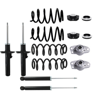 Kit Original Resortes, Amortiguadores y Bases Volkswagen Golf A5 (2.5L) 2006-2012 Kit 12 Piezas