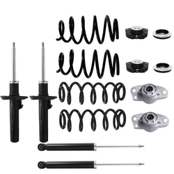 Kit Original Resortes, Amortiguadores y Bases Volkswagen Golf A5 06-12 Kit 12 Piezas