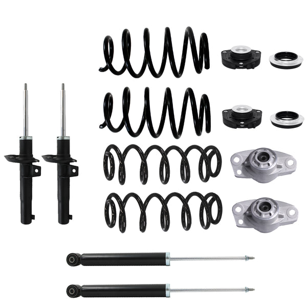 Kit Original Resortes, Amortiguadores y Bases Volkswagen Golf Gti 06-14 12 Pieza