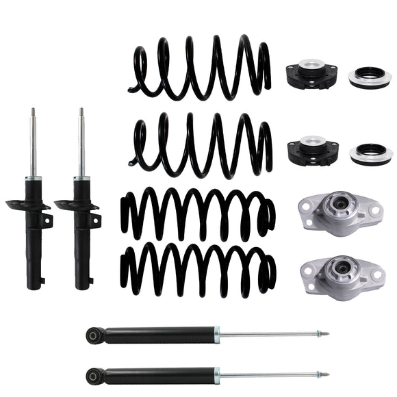 Kit Original Resortes, Amortiguadores y Bases Volkswagen Jetta A5 (Bora) (2.5L) 2005-2011 Kit 12 Piezas