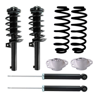 Combo de supensión original AG Para Volkswagen Jetta A6 (Bicentenario) (Carter 55 mm) 2010-2018 Del y Tras