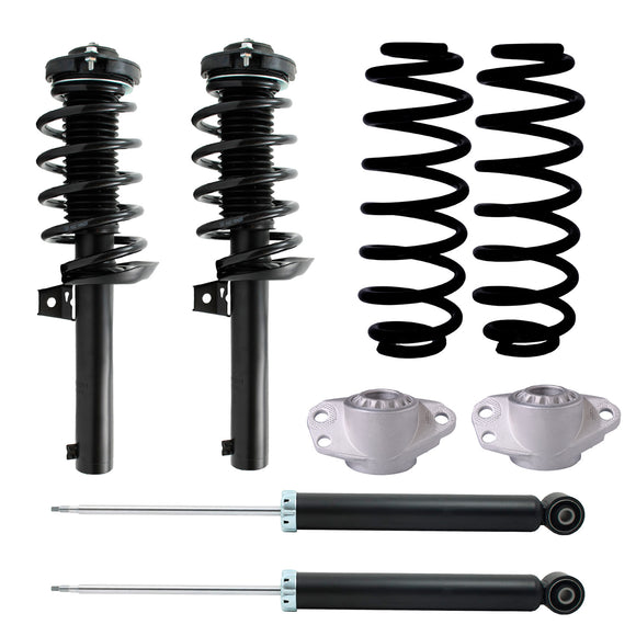 Combo de supensión original AG Para Volkswagen Jetta A6 (Bicentenario) (Carter 55 mm) 2010-2018 Del y Tras