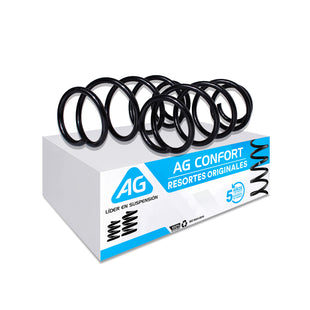 Resortes Originales Ag Confort Volkswagen Gol Trend 09-20 Par Delantero