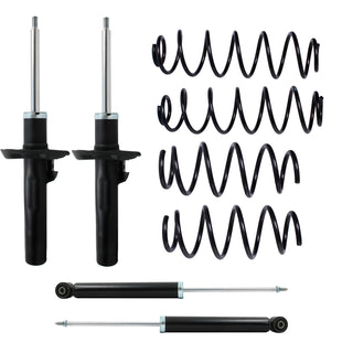 Kit Original Resortes y Amortiguadores Volkswagen Jetta A6 (Bicentenario) (2.5L) (Carter 55 mm) (Eje rígido Buje 14 mm) 2010-2012