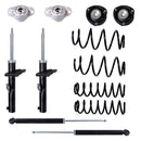 Amortiguadores Originales, Resortes y Bases AG Seat Ibiza 6F (Buje 12 mm) 2018-2020 Delanteros y Traseros-1