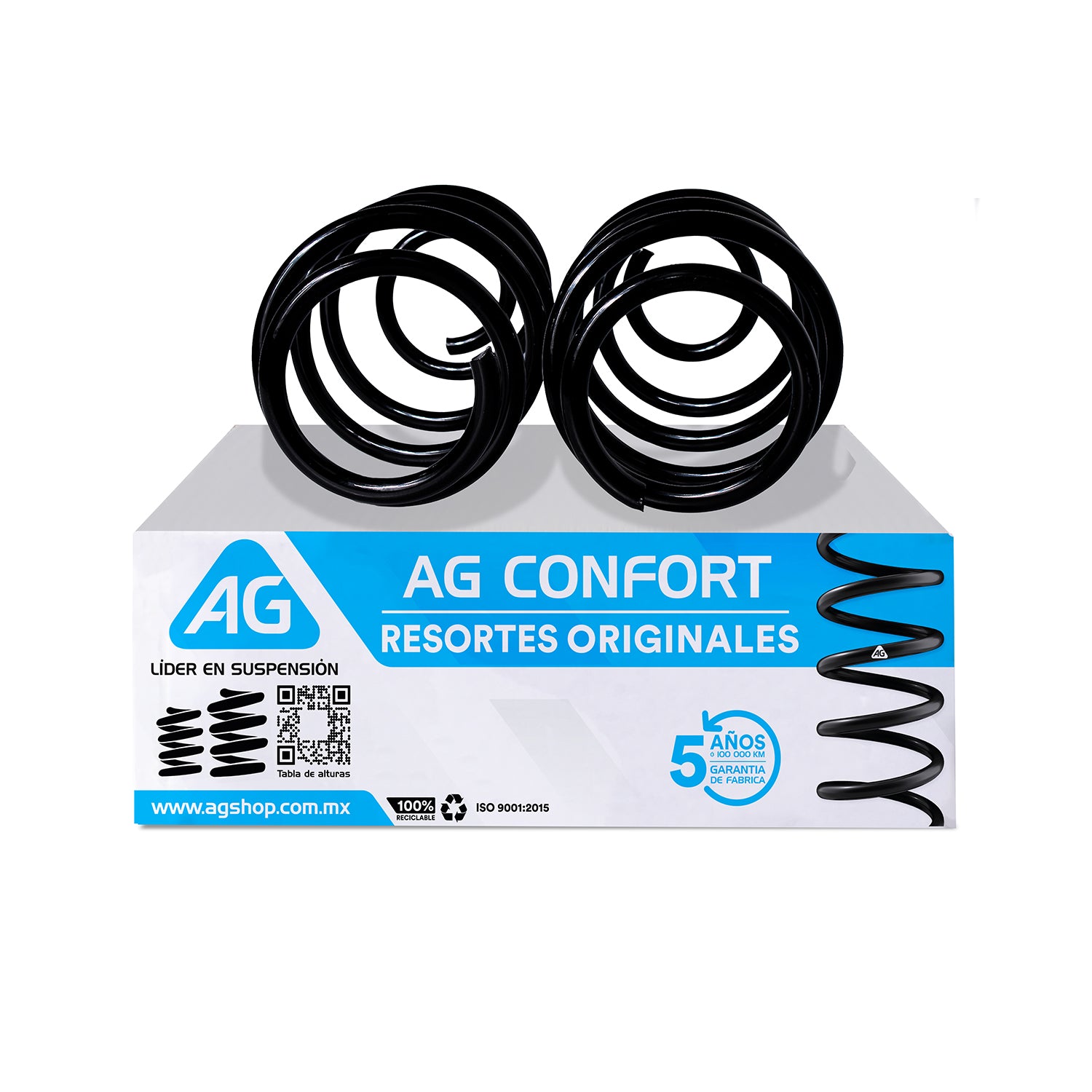 Resortes Originales Ag Confort Seat Ibiza 6F 2018-2022 Delanteros