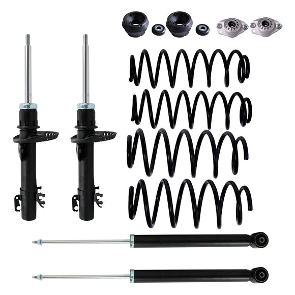 Resortes, Amortiguadores y Bases AG Volkswagen Polo 2015-2022 Delanteros y Traseros