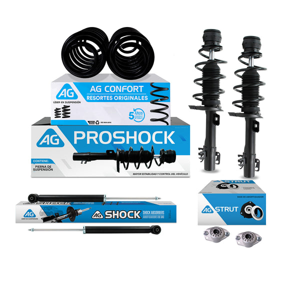 Combo de supensión original AG Seat Ibiza 2009-2017 Del y Tras