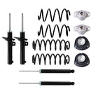 Kit Original Resortes, Amortiguadores y Bases Volkswagen Golf A7 (Para suspensión Independiente) 2014-2020 12 Piezas Del y Tras-1