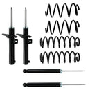 Kit Original Resortes y Amortiguadores Volkswagen Sportwagen (Eje Suspensión Independiente Buje 10 mm) 2015-2017 8 Piezas Del y Tras-2