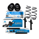 Kit Original Resortes y Amortiguadores Volkswagen Golf A7 (Eje Suspensión Independiente Buje 10 mm) 2014-2020 8 Piezas Del y Tras-1