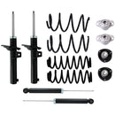 Amortiguadores Originales, Resortes y Bases AG Volkswagen Jetta A7 (Carter 55 mm) (Eje Suspensión Independiente Buje 14 mm) 2019-2025 Delanteros y Traseros-1