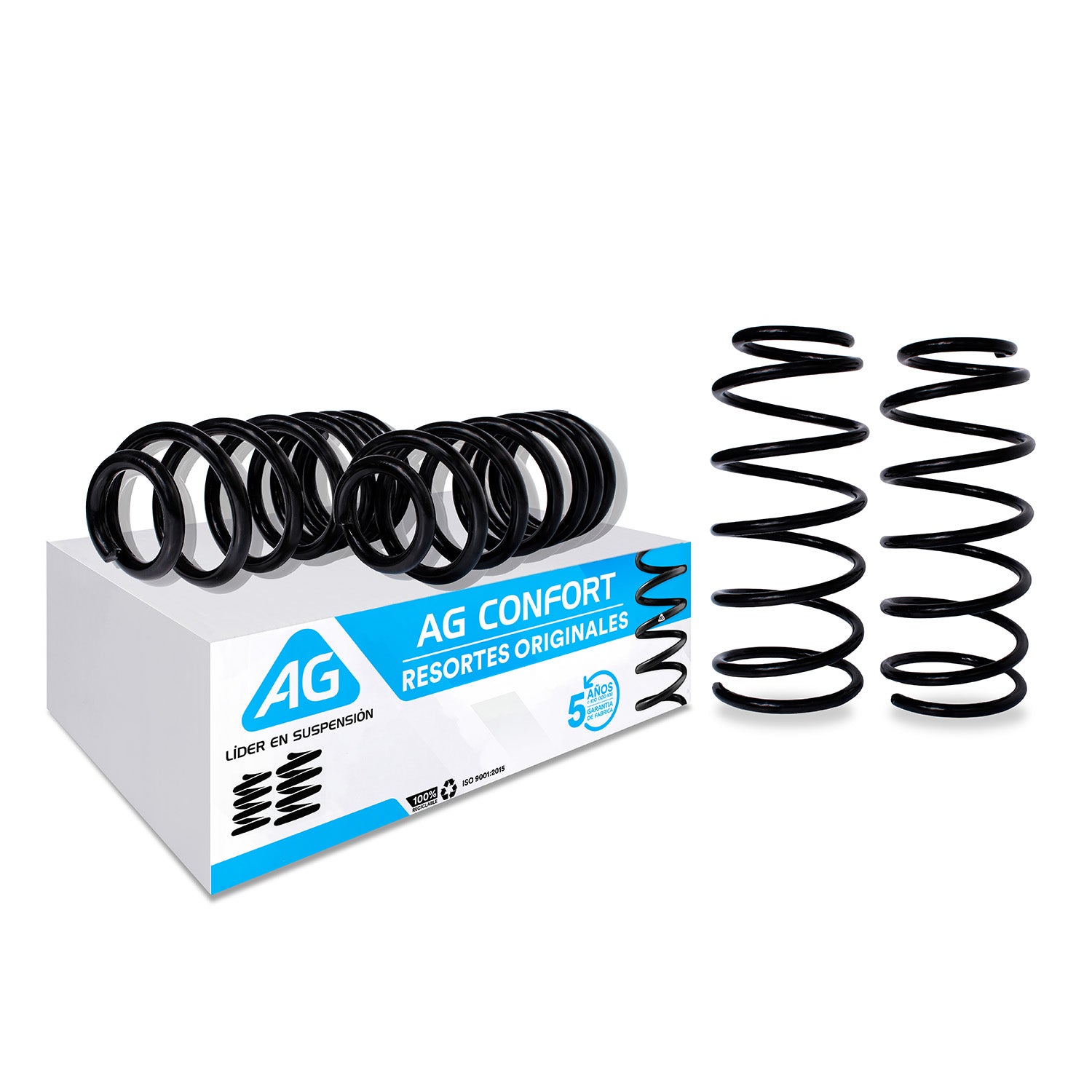 Resortes Originales Ag Confort Dodge Chrysler Shadow /Spirit 89-95 Kit 4 Piezas