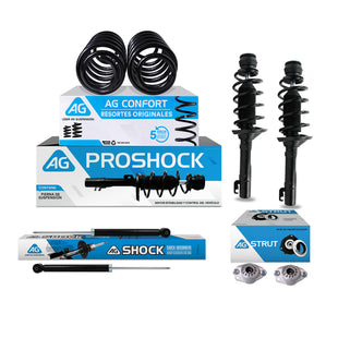 Combo de supensión original AG Volkswagen Jetta A4 1999-2015 Delanteros y Traseros