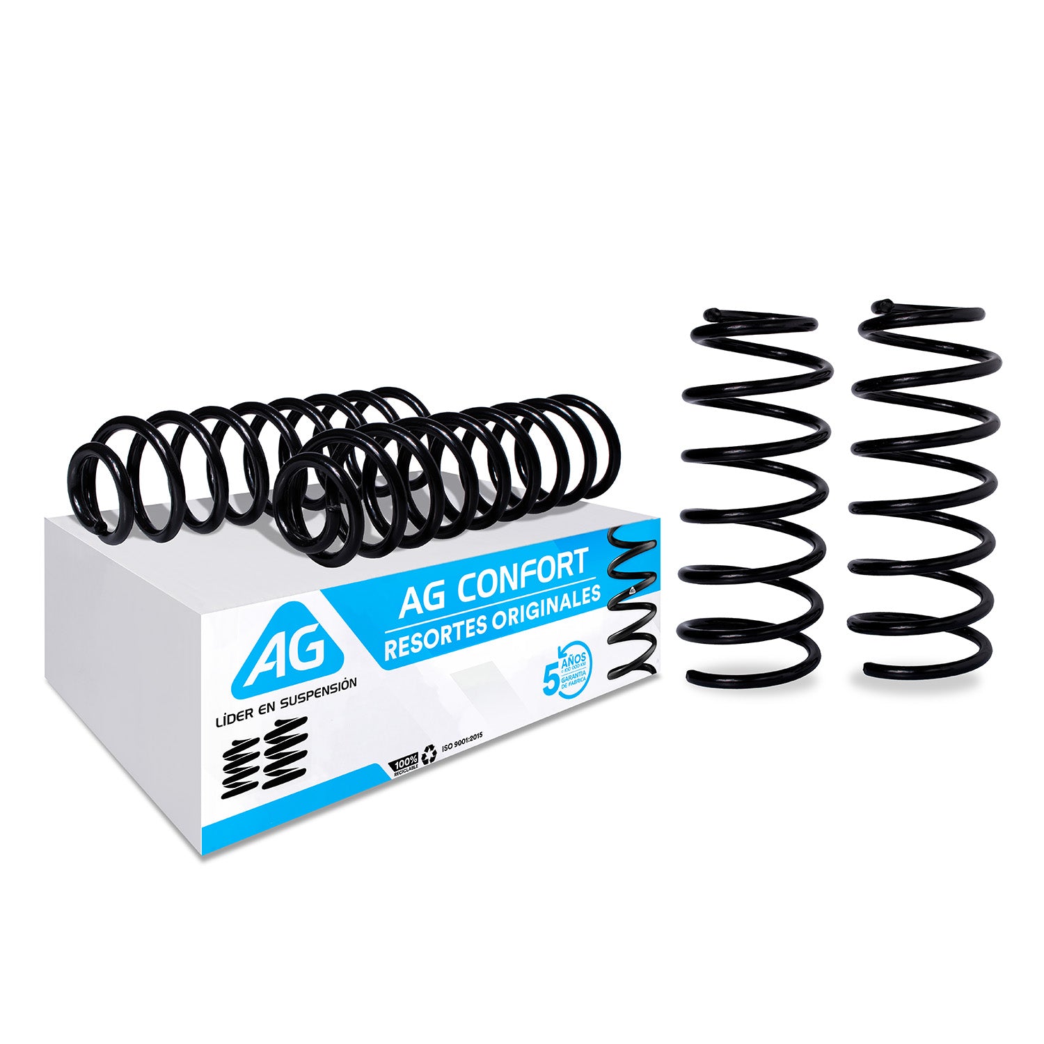 Resortes Originales Ag Confort Seat Cordoba 01-02 Kit 4 Piezas