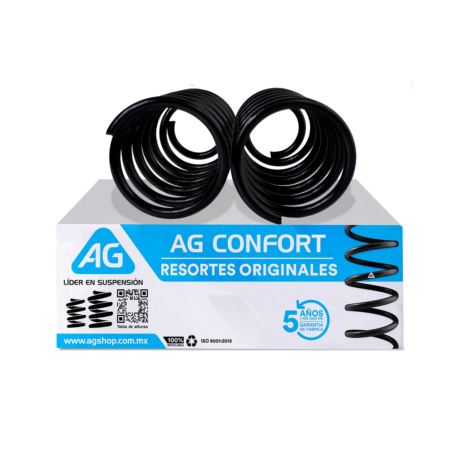 Resortes Originales Ag Confort Seat Ibiza 1999-2002 Delanteros