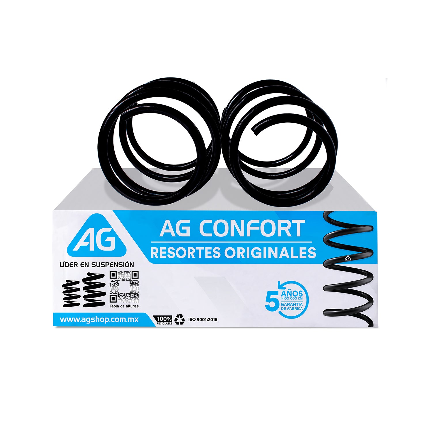 Resortes Originales Ag Confort Dodge Chrysler Town & Country 08-17 Par Trasero