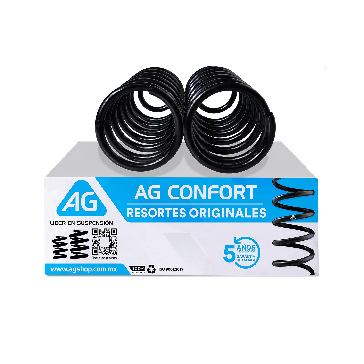 Resortes Ag Confort Ford Fusion 2006-2012 Tras