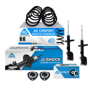Kit Original Resortes y Amortiguadores Ag Honda Odyssey 2011-2012 Delantero