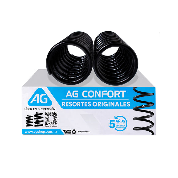 Resortes Ag Confort Mazda 3 (Primera y Segunda generación) 2003-2013 Par Trasero