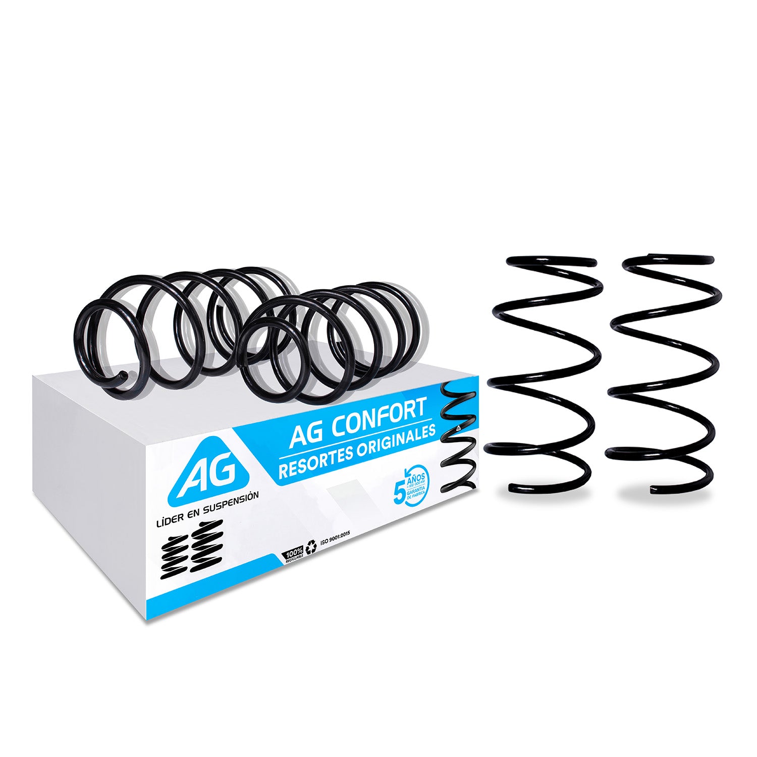 Resortes Originales Ag Confort Dodge Neón 2000-2005 Kit 4 Piezas