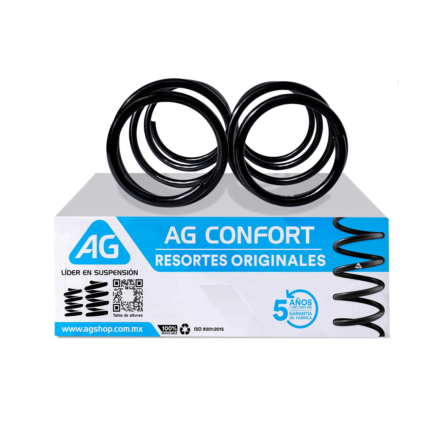 Resortes Originales Ag Confort Dodge Neon 00-05 Par Trasero