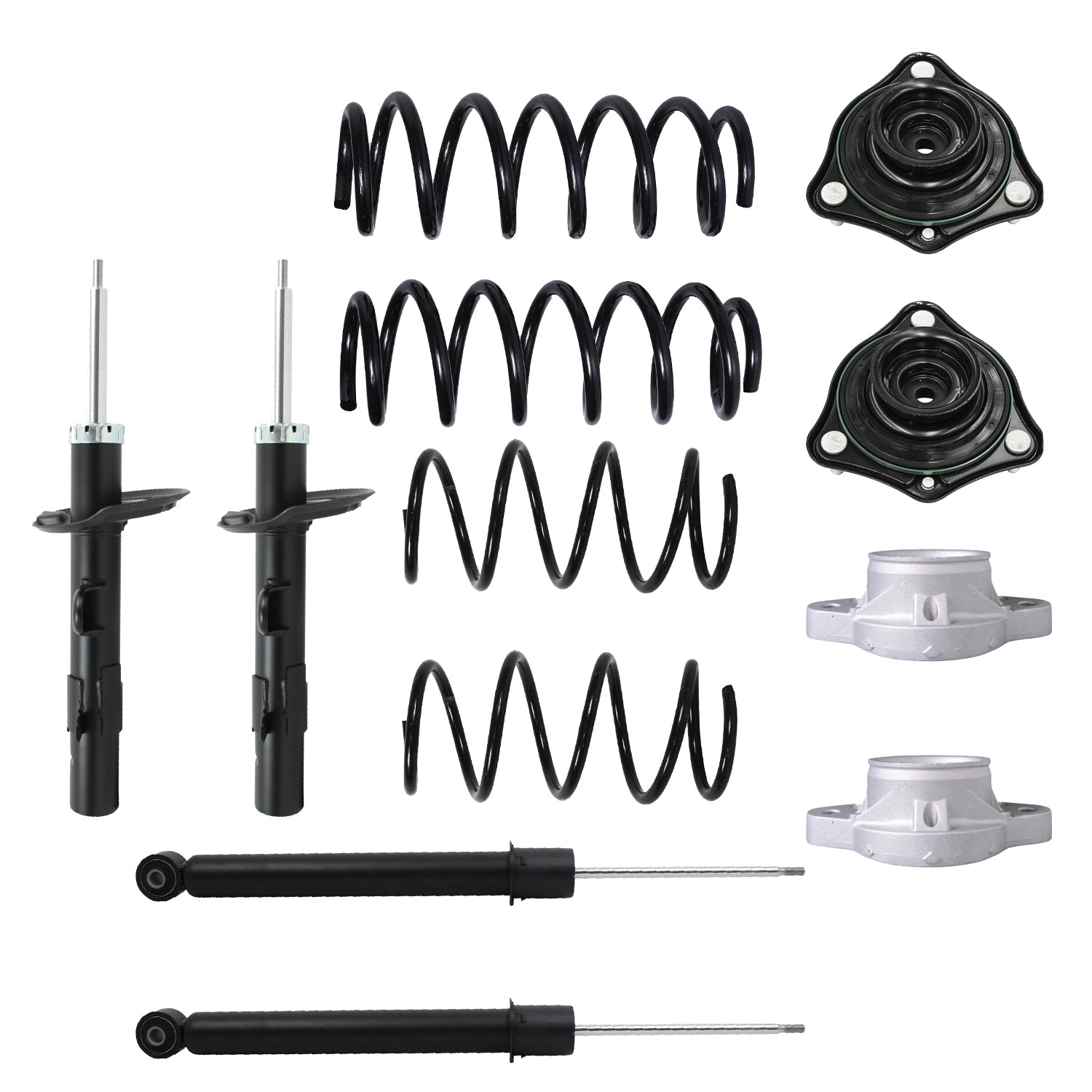 Kit Original Resortes, Amortiguadores y Bases Honda CR-V 2017-2020 12 piezas