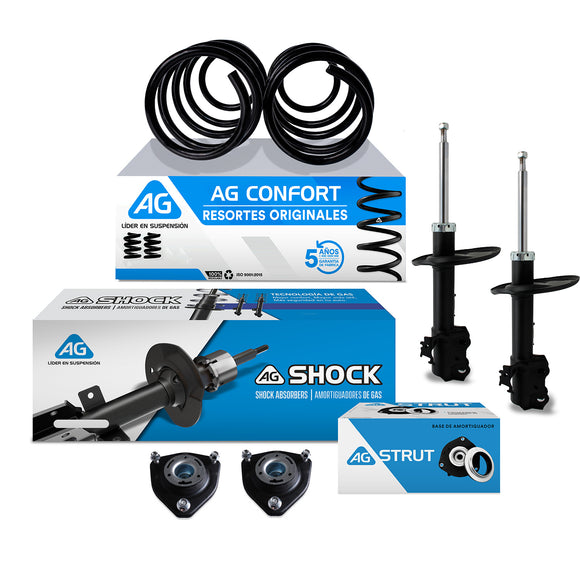 Resortes, Amortiguadores y Bases AG Toyota RAV4 6 Cil 2013-2018 Delanteros