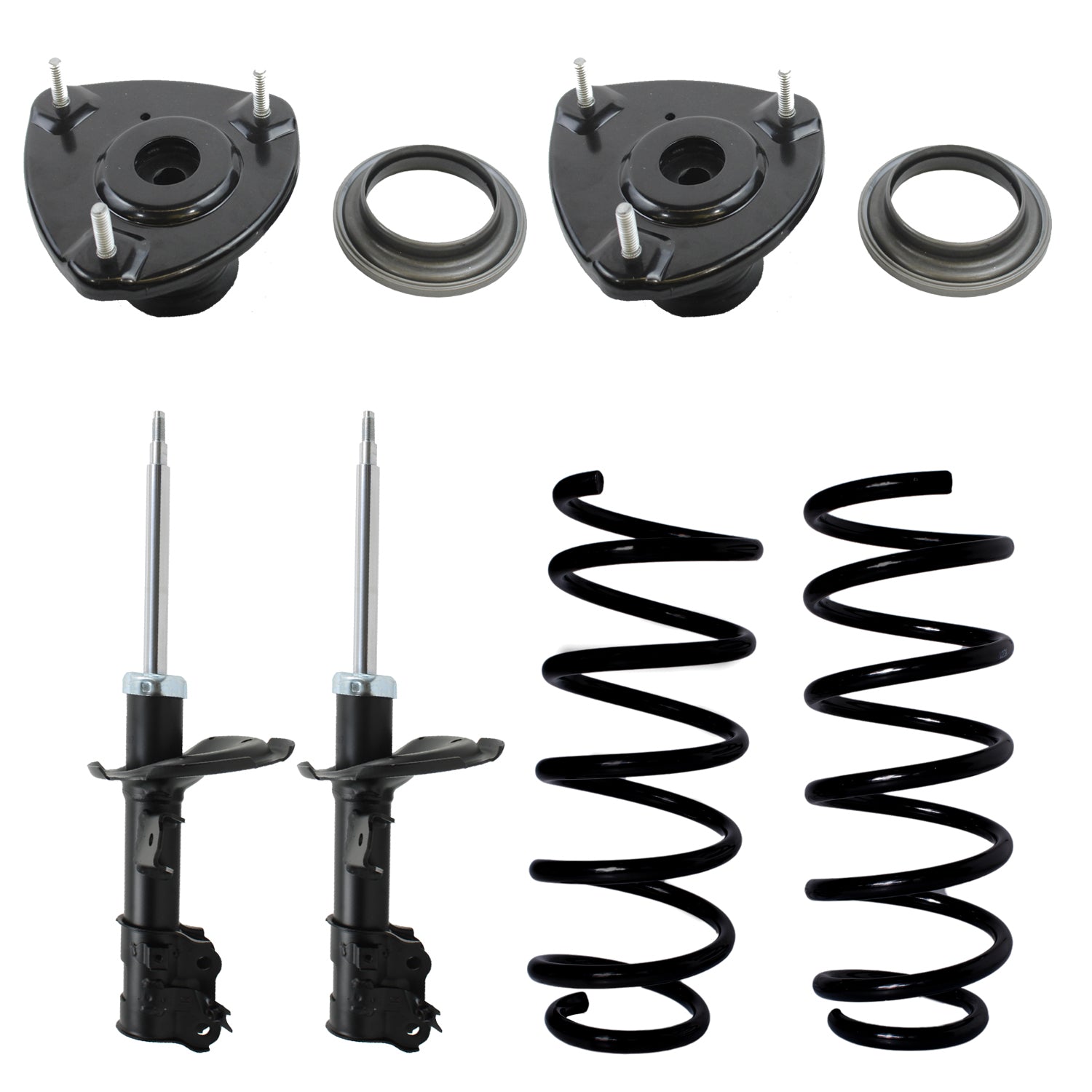 Kit Original Resortes, Amortiguadores y Bases Kia Rio 2006-2011 Delantero
