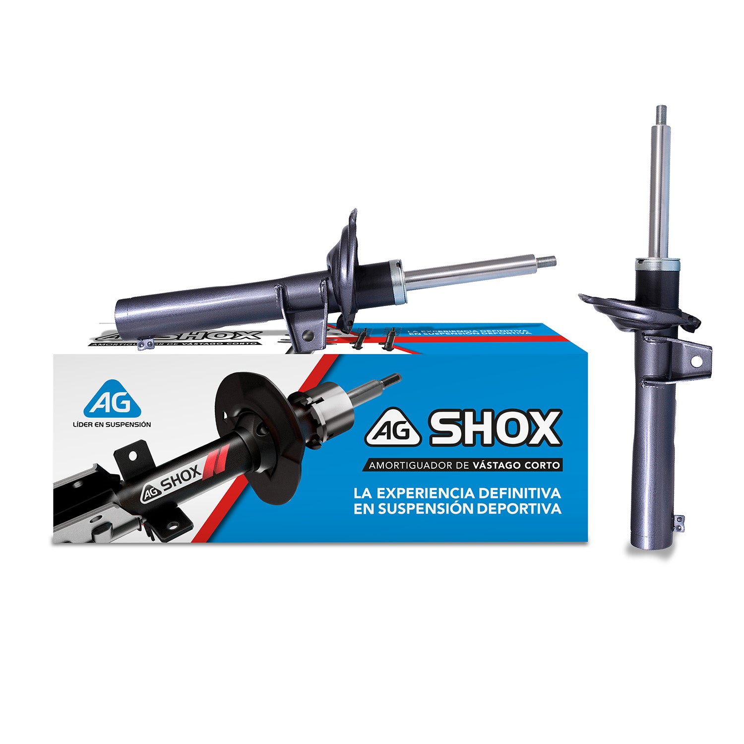Amortiguadores Deportivos Ag Shox Seat León III (Trasero Eje Suspensión Independiente Buje 10 mm) 2013-2020 Del