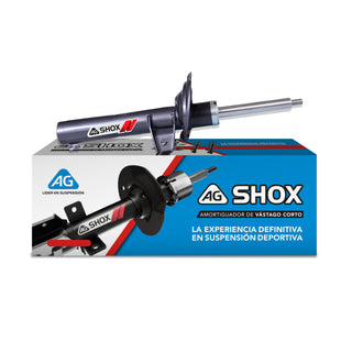 Amortiguador Deportivo AG Shox Audi TT (Carter 55 mm) (Trasero Eje Suspensión Independiente Buje 10 mm) 2015-2022 Delantero Izquierdo