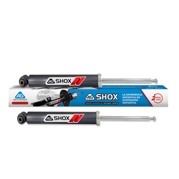 Amortiguadores Deportivos AG Shox Volkswagen Taos (Carter 50 mm) (Trasero Eje Suspensión Independiente Buje 10 mm) 2020-2021 Traseros