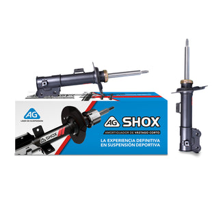 Amortiguadores AG Shox p/Achaparrar para Kia Forte 12-18 Del