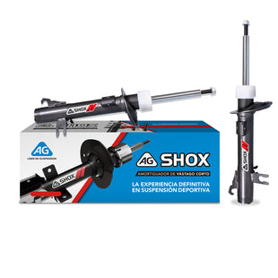 Amortiguadores Deportivos AG Shox Ford Fiesta Brasil 2003-2014 Delanteros