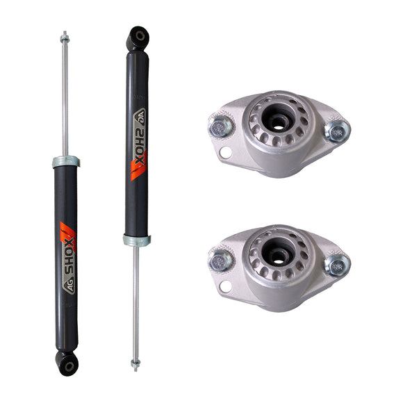 Kit Deportivo Amortiguadores Ag Shox y Bases Seat Ibiza 2009-2017 Traseros
