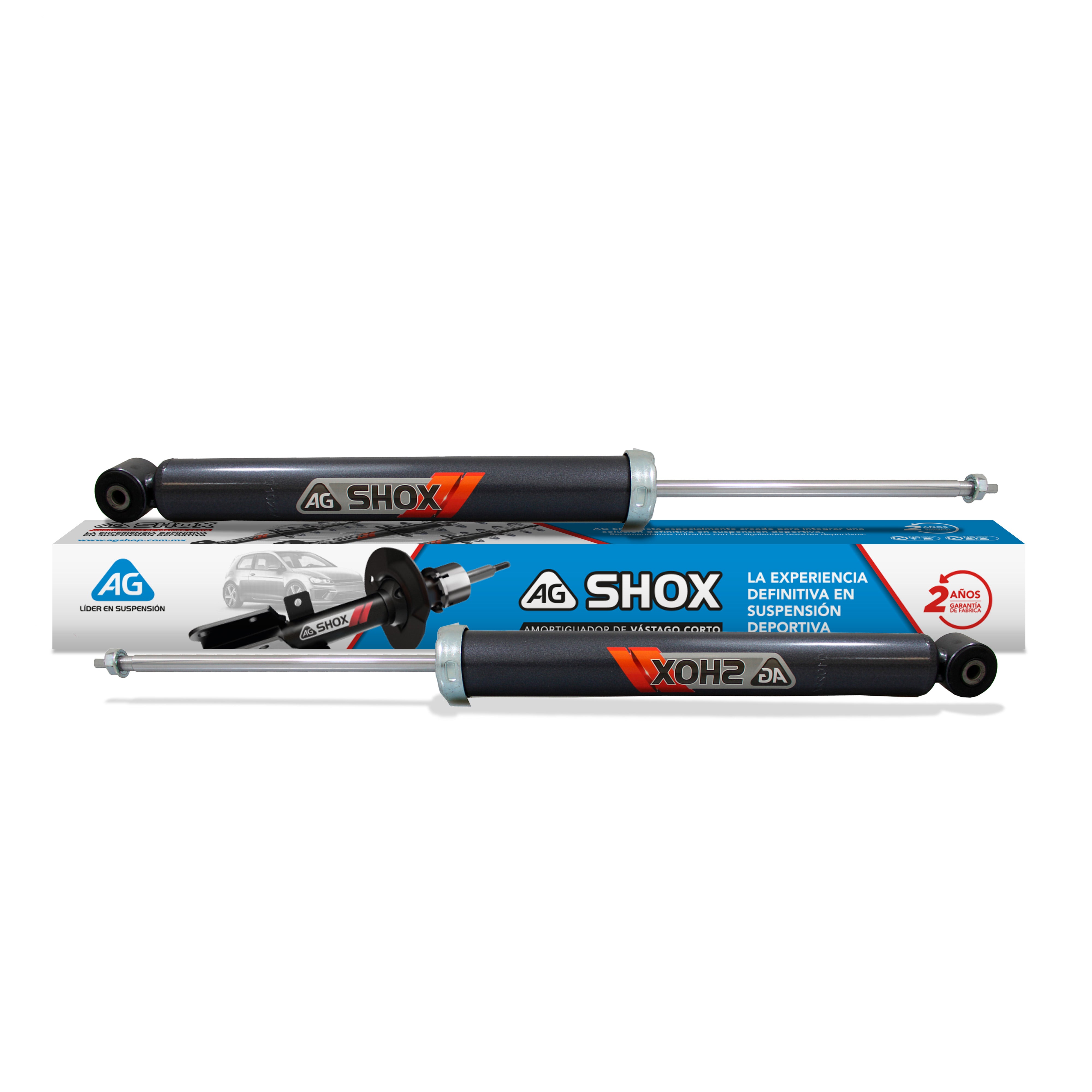 Amortiguadores Deportivos AG Shox Volkswagen  Beetle 1998-2011 Tras