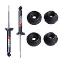 Kit Deportivo Amortiguadores Ag Shox y Bases Volkswagen Pointer 1997-2009 Traseros-2