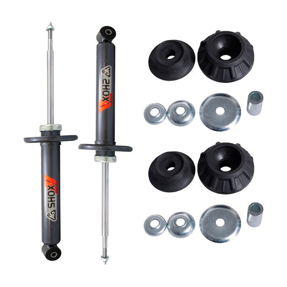 Kit Deportivo Amortiguadores Ag Shox y Bases Volkswagen Jetta A3 1992-1999 Traseros