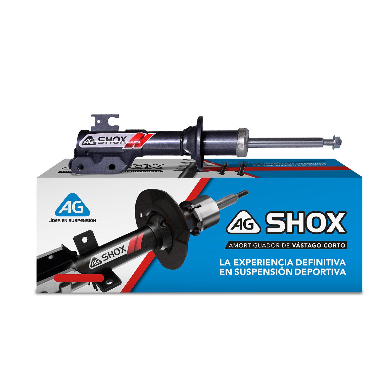 Amortiguadores Deportivos AG Shox Mitsubishi Mirage 2015-2020 Delantero Izquierdo